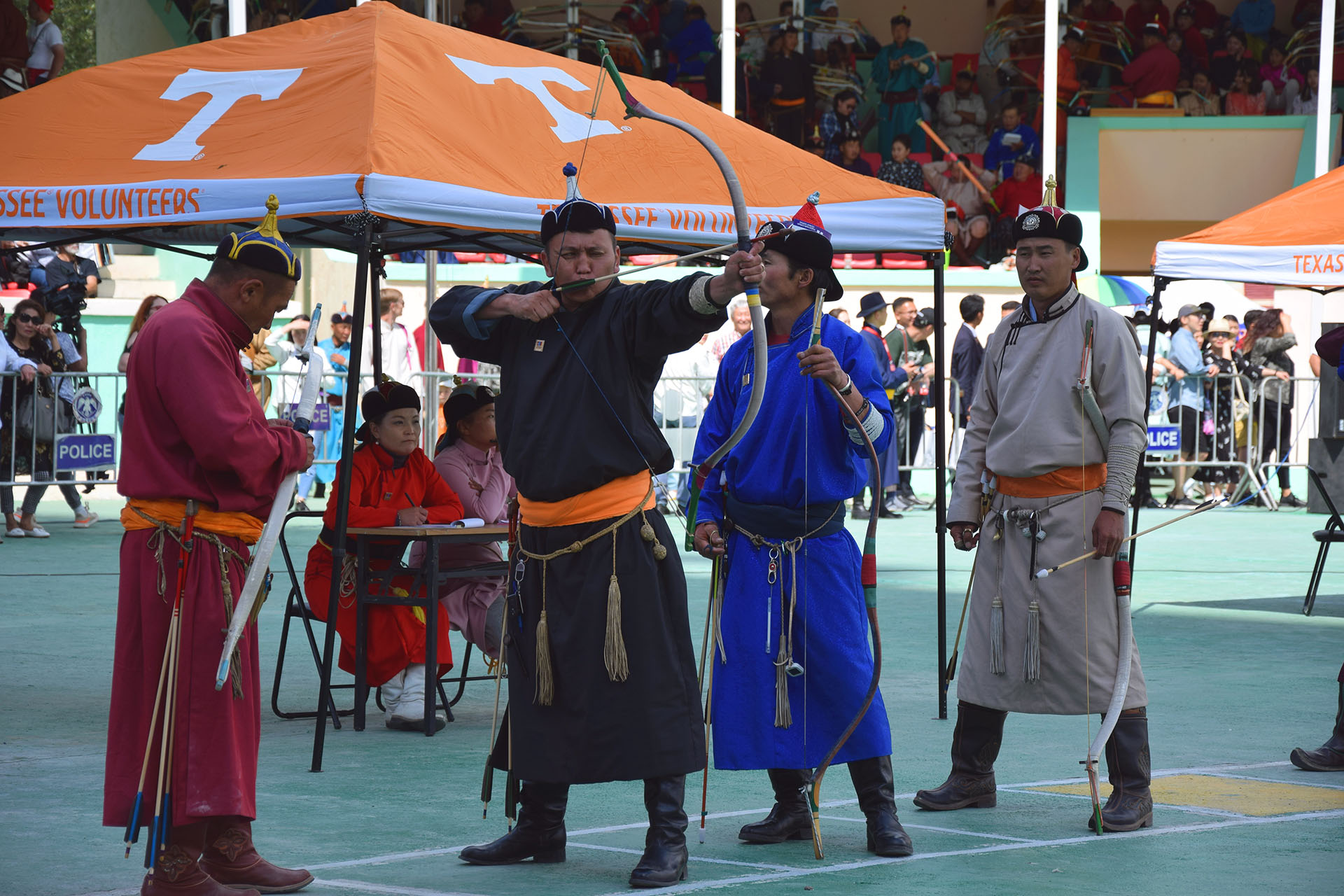 Naadam festival archer