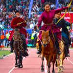 Naadam festival riders